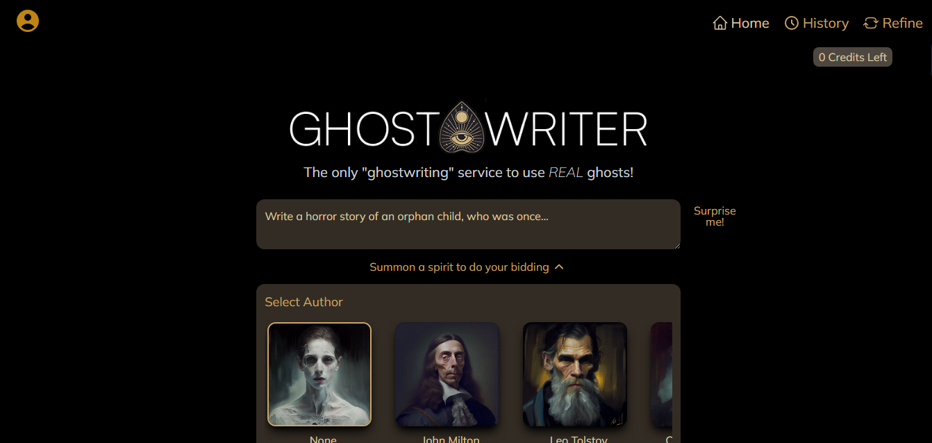 Ghost Writer